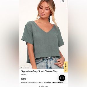 Lulus shirt